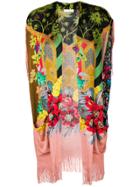 Etro Mixed Print Sleeveless Cardi-coat - Multicolour