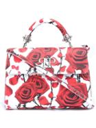 Philipp Plein Mini Rose And Thorn Tote, Women's, White