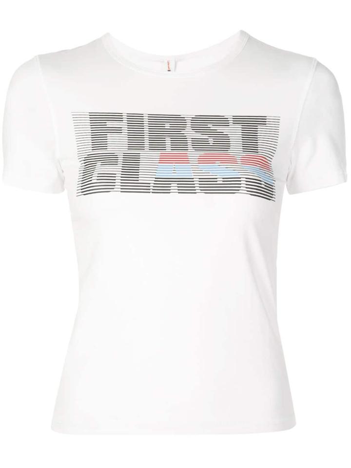Adam Selman Sport Logo T-shirt - White