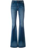 Hudson Flared Jeans, Women's, Size: 27, Blue, Cotton/polyurethane