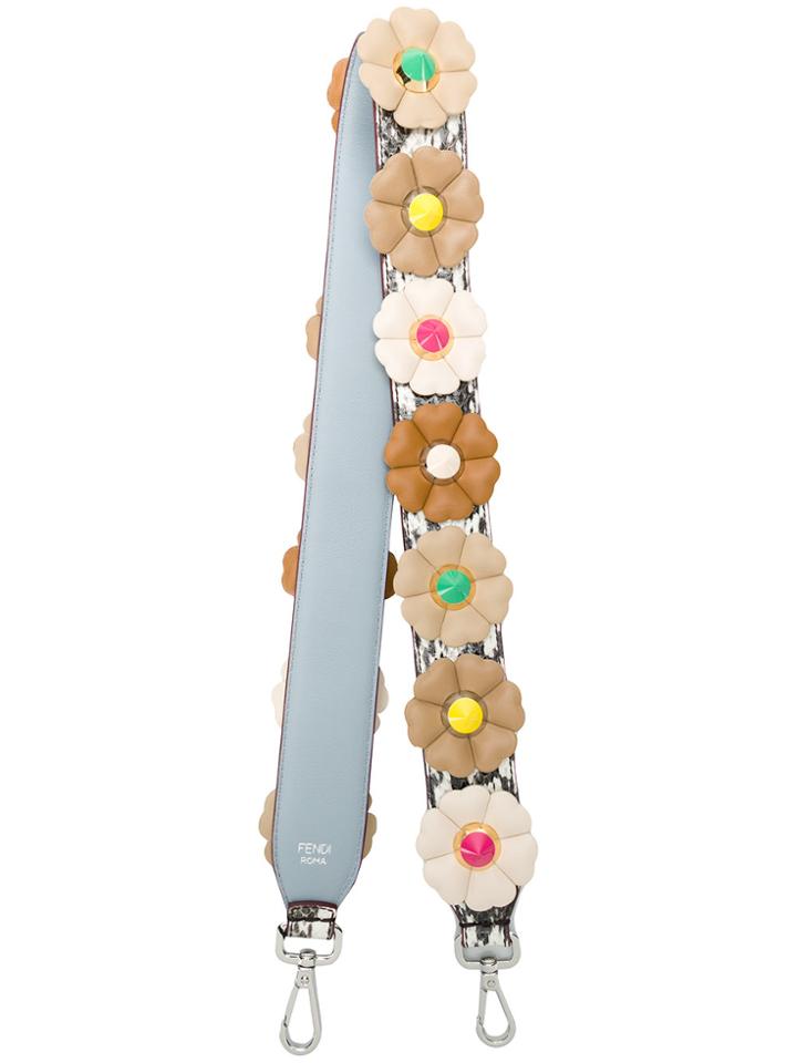 Fendi Flower Embellished Strap You - Multicolour