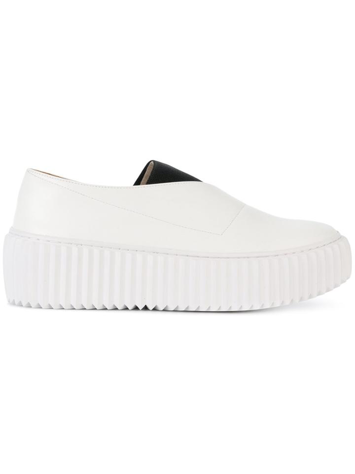 United Nude Issey Miyake X Un' Slip-on Sneakers - White