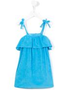 Ralph Lauren Kids Velour Dress, Girl's, Size: 6 Yrs, Blue