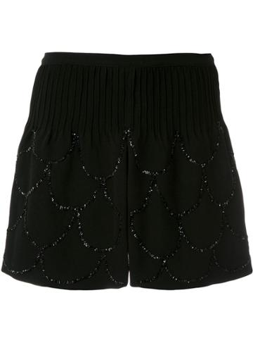 Andrea Bogosian Shorts Pie Couture Ab - Black