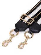 Marc Jacobs Double Stripe Strap - Black