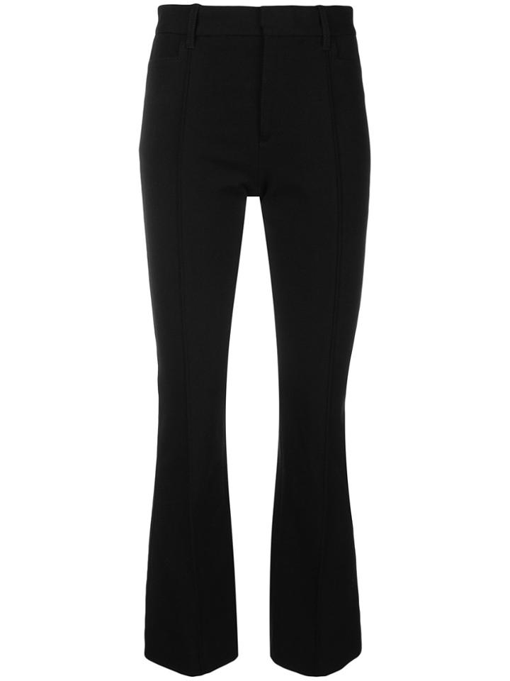 Joseph Flared Tailored Trousers - Black