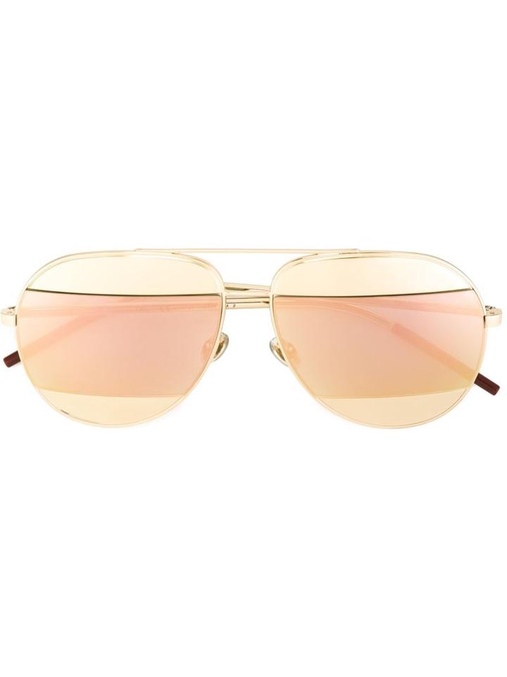 Dior Eyewear 'split 1' Sunglasses, Women's, Grey, Metal (other)