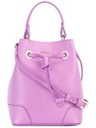 Furla Bucket Shoulder Bag, Women's, Pink/purple, Leather