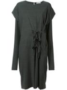 Société Anonyme Drop Shoulder Dress, Women's, Size: Medium, Grey, Wool