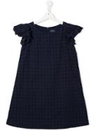 Ralph Lauren Kids Floral A-line Dress - Blue