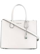 Michael Michael Kors Large Tote, Women's, Nude/neutrals, Calf Leather/nylon