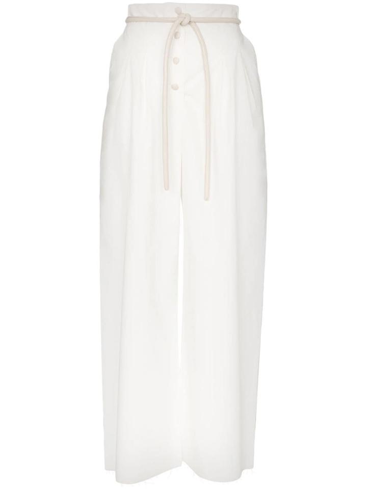 Nanushka Dunne Palazzo Pants - White