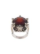 John Brevard 'thoscene Hessonite Statement' Ring, Women's, Size: 8, Metallic