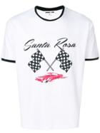 Mcq Alexander Mcqueen Santa Rosa Printed T-shirt - White