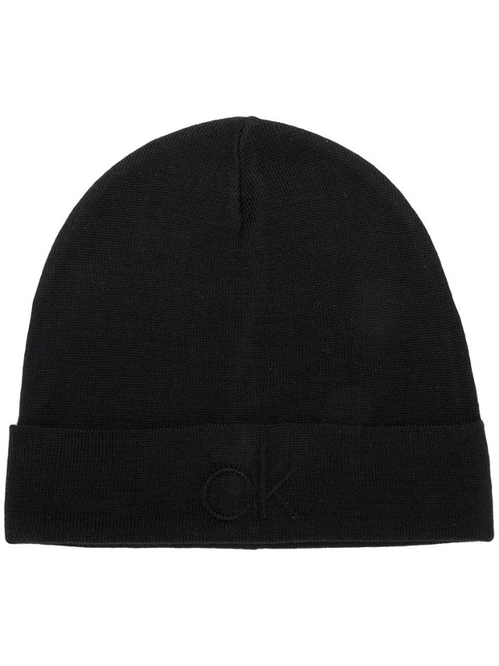 Calvin Klein Knitted Beanie - Black