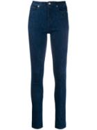 Ps Paul Smith High-waist Skinny Jeans - Blue
