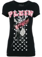 Philipp Plein Deer And Star Print T-shirt - Black