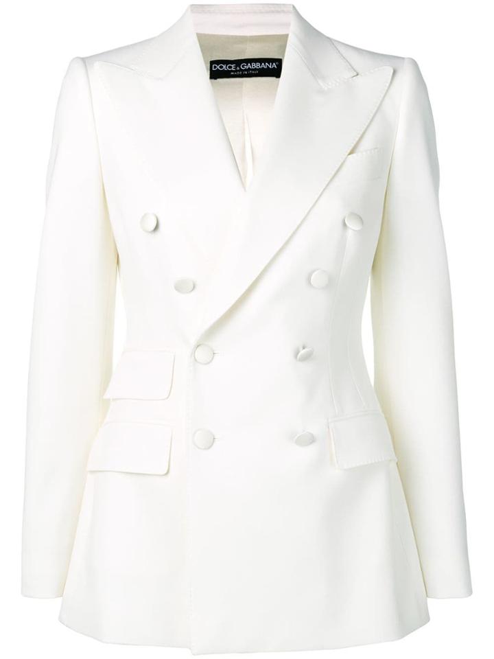 Dolce & Gabbana Double-breasted Blazer - White