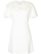 Giambattista Valli Macrame Mini Dress - White