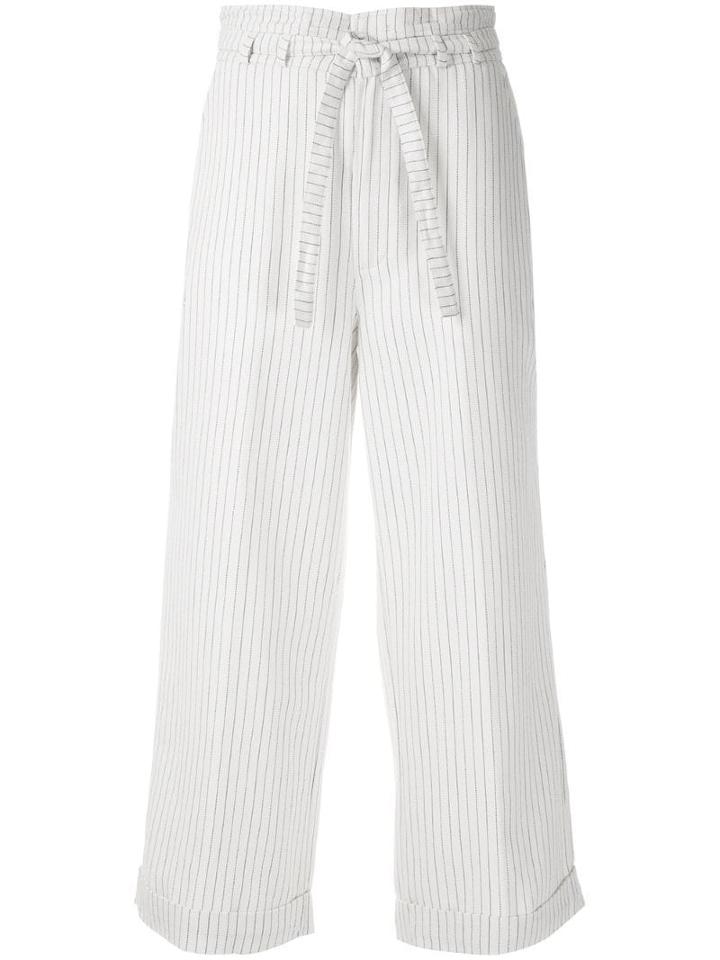 Tufi Duek Calça Listrada - White