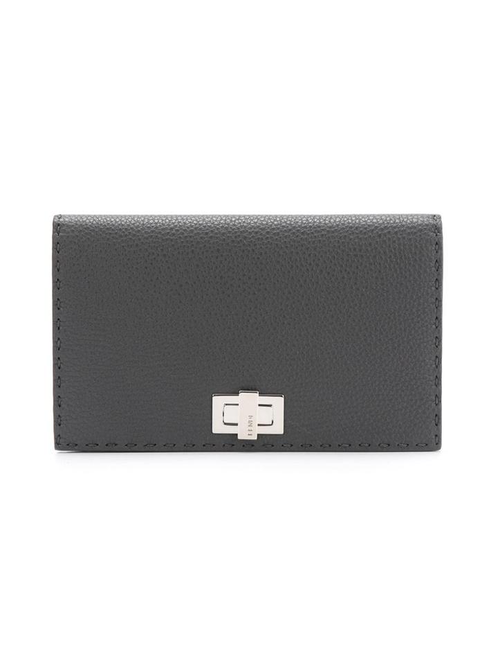 Fendi Clutch Selleria - Grey