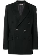 Zadig & Voltaire Fashion Show Oversize Double-breasted Coat - Black