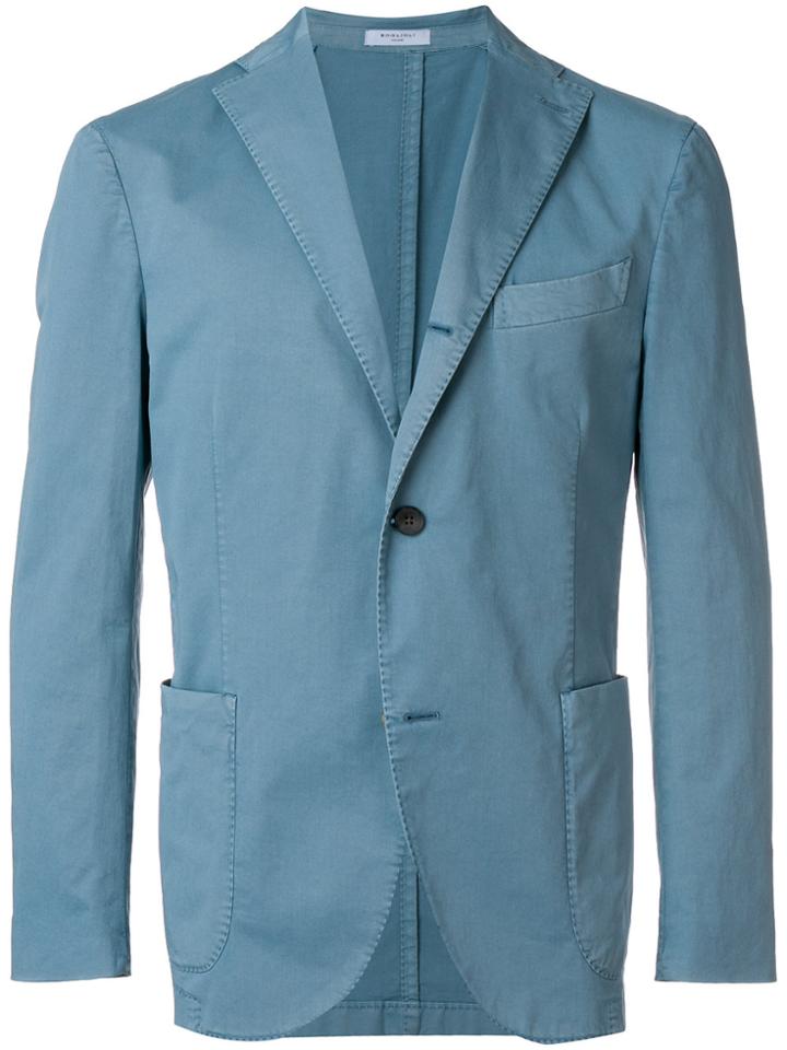 Boglioli Classic Two Buttoned Blazer - Blue