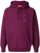 Supreme Tonal S-logo Hooded Sweatshirt - Purple