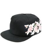 Off-white - Floral Print Cap - Women - Cotton - One Size, Black, Cotton