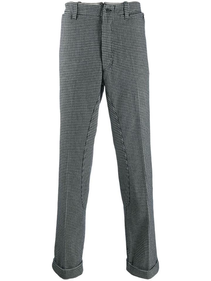 Levi's Vintage Clothing Houndstooth Drop-crotch Trousers - Black
