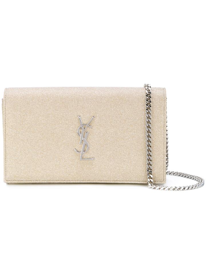 Saint Laurent Kate Chain Bag - Nude & Neutrals