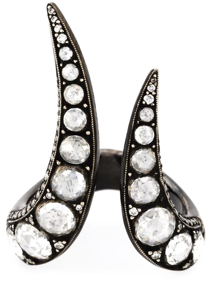 Monan 'maleficent' Ring - Black