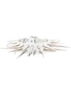Junya Watanabe Spike Choker Necklace - White