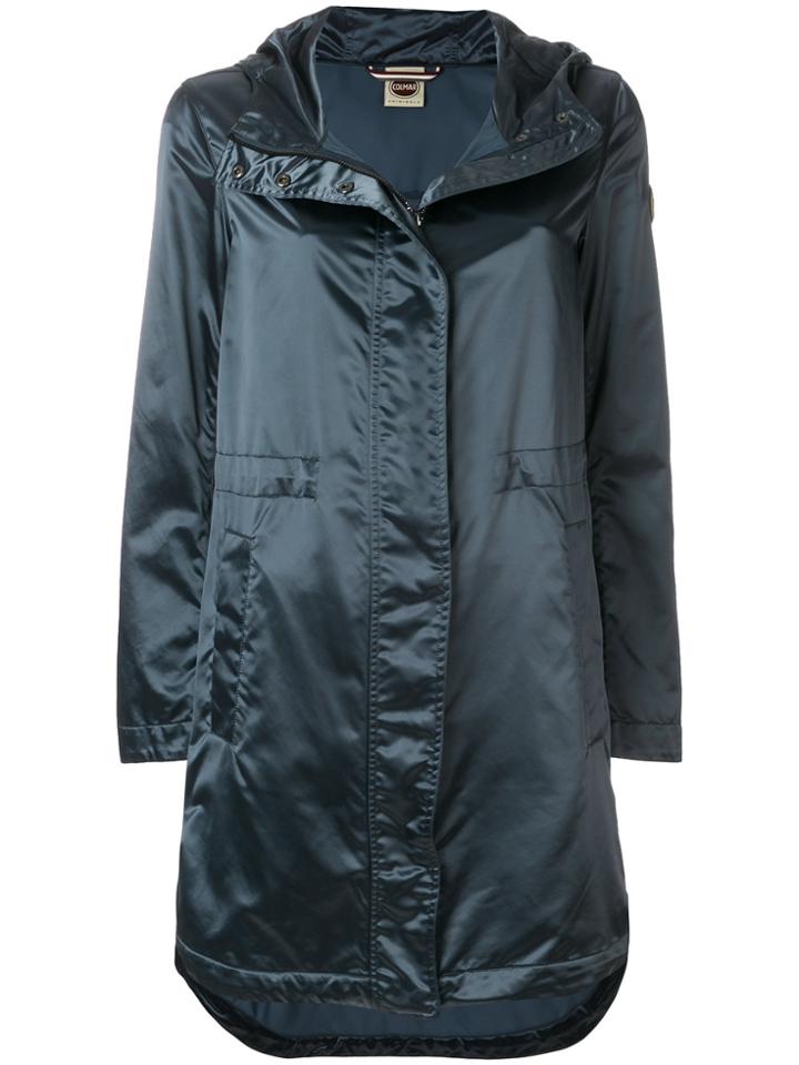 Colmar Hooded Parka Coat - Blue