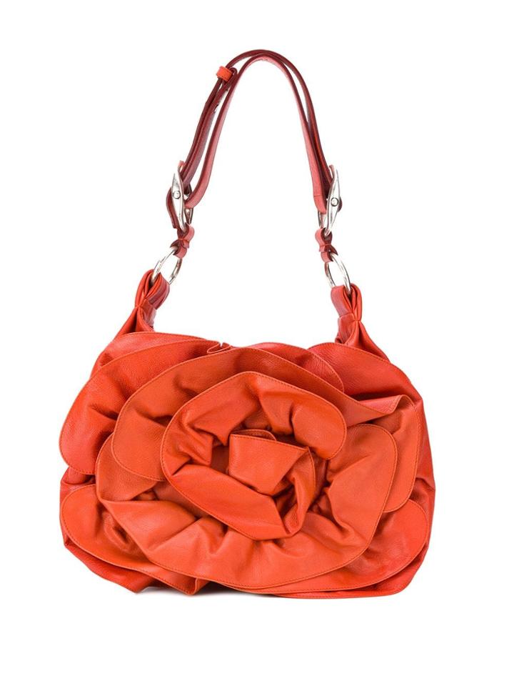 Yves Saint Laurent Pre-owned 2004 Chevre Nadja Bag - Orange