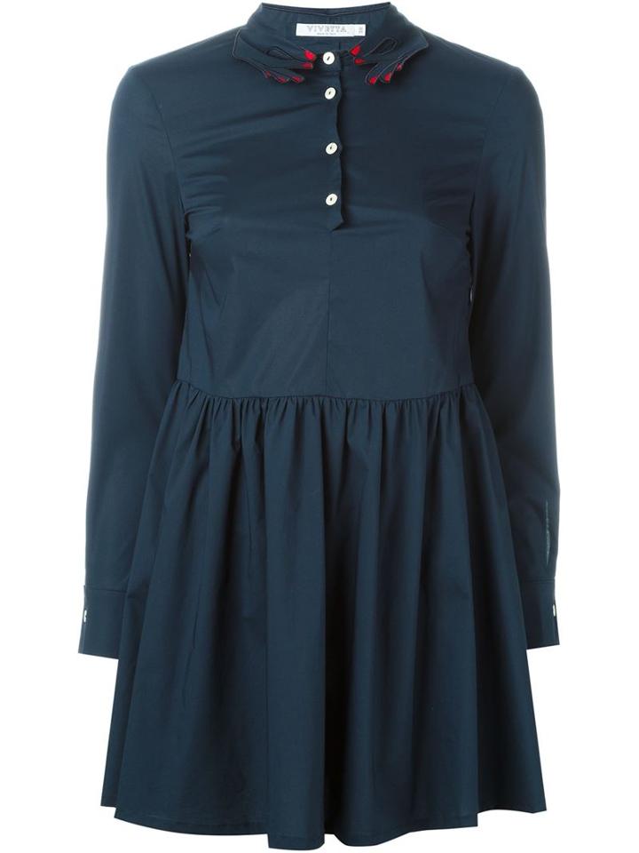 Vivetta Hand Collar Mini Dress