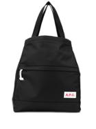 A.p.c. Protection Shopper Bag - Black