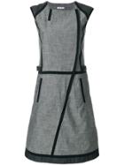 Tomas Maier Contrast Piped Dress - Blue