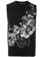 Alexander Mcqueen Floral Intarsia Tank Top