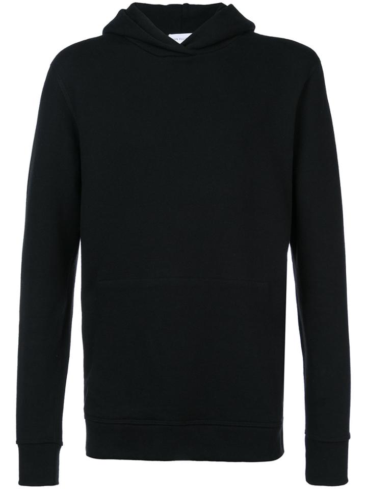 John Elliott Side Zip Hooded Sweatshirt - Black