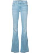 7 For All Mankind Mid Rise Bootcut Jeans - Blue
