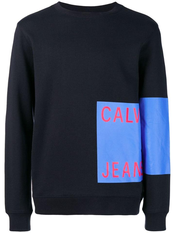 Calvin Klein Jeans Printed Sweatshirt - Black