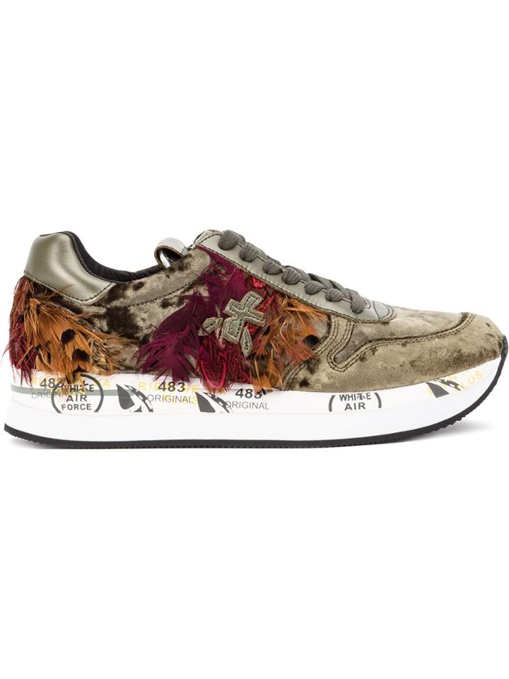 Premiata Premiata Holly3551 Var 3551 Polyester/calf Leather/pheasant