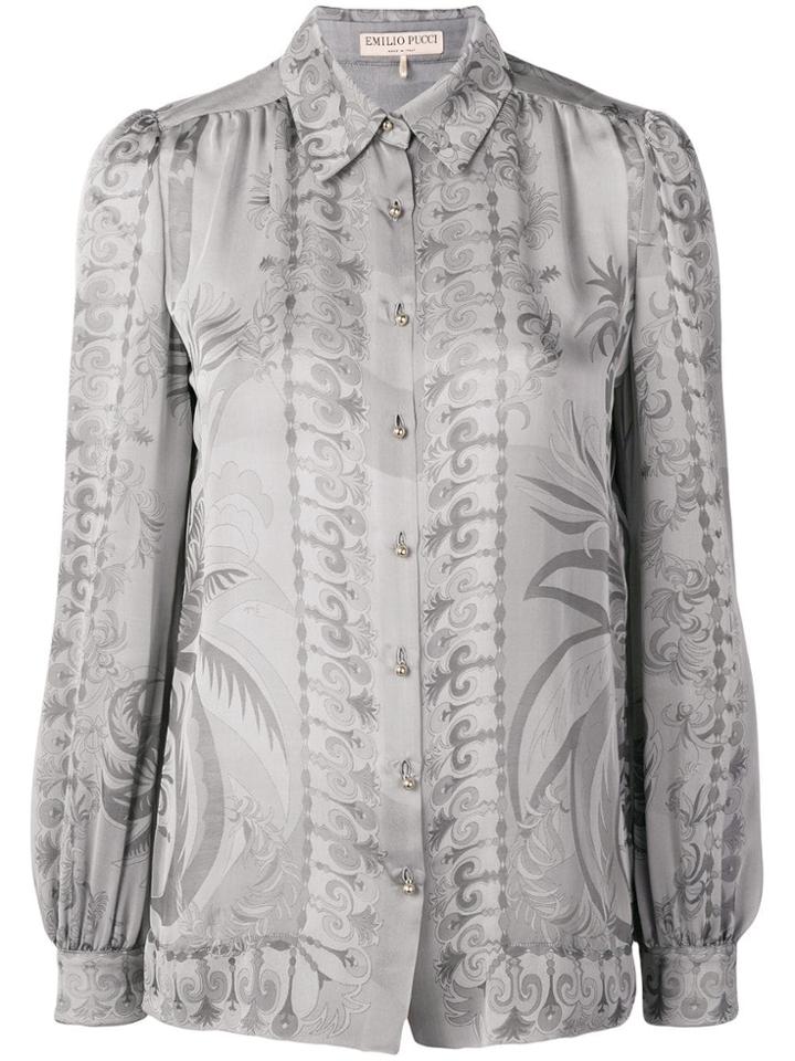 Emilio Pucci Printed Shirt - Grey