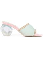 Tu Es Mon Trésor Dodecahedron Heel Mules - Multicolour