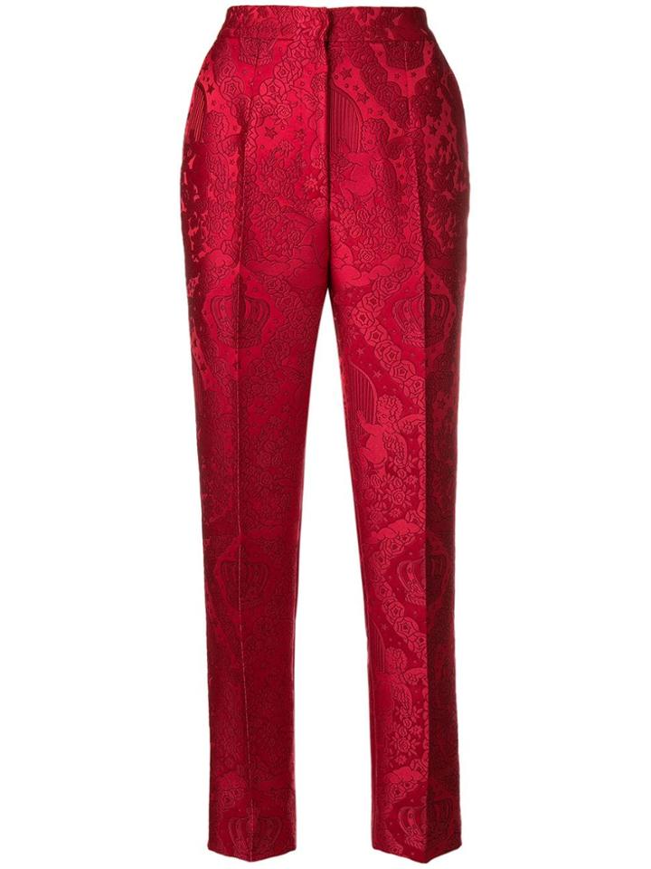 Dolce & Gabbana Tapered Jacquard Trousers