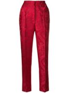 Dolce & Gabbana Tapered Jacquard Trousers
