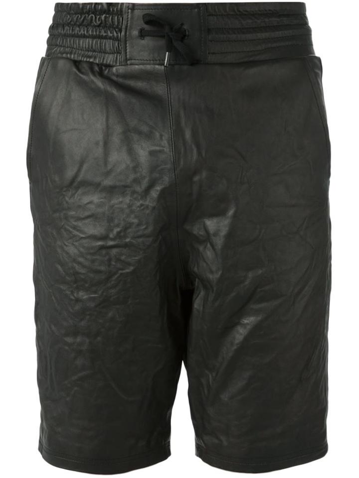 Alexandre Plokhov Leather Shorts