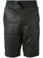 Alexandre Plokhov Leather Shorts