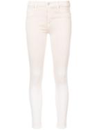 Hudson Mid Rise Nico Skinny Jeans - Nude & Neutrals